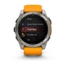 Garmin Fenix 8 Sapphire AMOLED, 51 mm, Spark Orange/Graphite, 010-02905-11, pametni sat