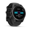 Garmin Fenix E, AMOLED, 47 mm, Slate Gray Steel/Black, 010-03025-01, pametni sat