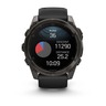 Garmin Fenix 8 Sapphire AMOLED, 51 mm, Carbon Gray DLC Tit., Black/Pebble Gray, 010-02905-21, pametni sat