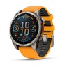 Garmin Fenix 8 Sapphire AMOLED, 47 mm, Spark Orange/Graphite, 010-02904-11, pametni sat