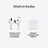 Apple AirPods 4 (USB-C) s uklanjanjem buke