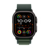 Apple Watch Ultra 2 (2nd gen) 2024 Cellular, 49mm Black Titanium Case with Dark Green Alpine Loop - M, pametni sat