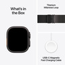 Apple Watch Ultra 2 (2nd gen) 2024 Cellular, 49mm Black Titanium Case with Black Titanium Milanese Loop - M, pametni sat
