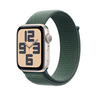 Apple Watch SE2 v3 GPS, 44mm Starlight Aluminium Case with Lake Green Sport Loop, pametni sat