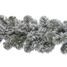 Girlanda snježna PVC - 270x30cm, 200 grančica