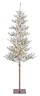 Umjetno božićno drvce - 240cm Oppdal snježni LED, promjer: 94cm, 763 grančice/220L