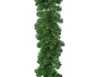 Girlanda zelena PVC - 270x30cm, 200 grančica