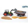 BRUDER traktor Class Nectis s prikolicom