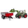 BRUDER traktor Fendt Vario 211 s prednjim utovarivačem i kiper prikolicom