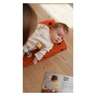 MODU Baby Activity set, Burnt Orange / Dusty Green
