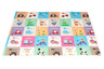 Sklopiva dvostrana podloga za igru cesta/riječi na engleskom 180 x 200cm