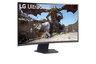 LG monitor UltraGear 32GS60QC-B, QHD, 180Hz, 1ms, zakrivljeni