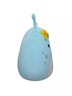 Squishmallows - Natnat - Plavi izvanzemaljac s cvjetnom krunom - 40cm