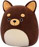 Squishmallows - Barkevina - Tamno smeđa čivava - 35cm