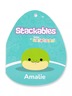 Squishmallows Stackables - Amalie - Zelena zmija - 30cm