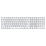 Apple Magic Keyboard (2024) s numeričkim dijelom, Touch ID, Croatian, White Keys, tipkovnica (mxk73cr/a)