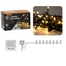 Božićne LED solarne lampice – 200 LED, toplo bijela, 22 m, 8 načina osvjetljenja