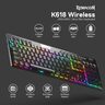 Redragon HORUS PRO K618RGB-PRO, mehanička tipkovnica, crna