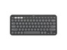 Logitech K380s, Bluetooth tipkovnica, kompaktna, siva (920-011851)