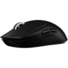 Logitech G PRO X Superlight 2 Lightspeed, bežični, optički miš, 25600dpi, crni (910-006630)