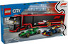 LEGO® City Kamion za F1® s autima RB20 i AMR24 za F1® 60445