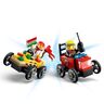 LEGO® City Auto dostavljača pizze vs. vatrogasno vozilo u utrci 60458