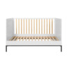 Bellamy kinderbet / krevetić Lumi 140x70 cm, bijeli/bukva
