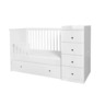 Bellamy kinderbet / krevetić Paso Doble 60x120 cm, bijeli