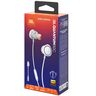 JBL Quantum, žičane slušalice, USB-C, bijele