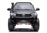 Licencirani auto na akumulator Toyota Hilux 4x4 - dvosjed - crni