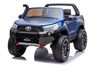 Licencirani auto na akumulator Toyota Hilux 4x4 - dvosjed - plavi/lakirani