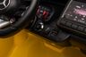 Licencirani auto na akumulator Mercedes AMG SL63  - žuti/lakirani