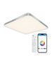 KSIX, Twilight SmartLED stropna svjetiljka, RGBIC + CCT, 47,5 cm, 7.700 lm, 70 W