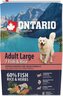 Ontario Adult Large Breed 2,25kg, riba i riža