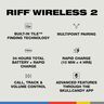 Skullcandy Riff Wireless 2 On-Ear slušalice, True Black