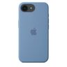 Apple iPhone 16e Silicone Case, Winter Blue (md3q4zm/a)