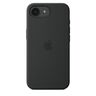 Apple iPhone 16e Silicone Case, Black (md3n4zm/a)