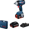 BOSCH Professional akumulatorski udarni stezač GDS 18V-400, 2xGBA 18V 5.0Ah akumulator, brzi punjač GAL 18V-40