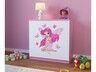 Dječja komoda Zvončica, roza