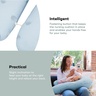 Babymoov jastuk za dojenje B Love U-shape, Wind Blue