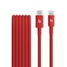 Beats USBC na Lightning Woven kabel, 1.5 m,  Rapid Red (mfeh4zm/a)
