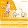 SUNBABY dječji bicikl Heart 20″, bijelo/zlatni