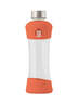 EQUA, staklena boca, Active Tangerine, silikonska zaštita, BPA, BPF i BPS-free, 550ml
