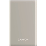 CANYON power bank OnPower 505, slim, Magsafe, 5000 mAh, bež