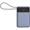 CANYON power bank OnPower 600, ugrađeni kabel, 20000 mAh, sivi