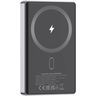 CANYON power bank OnPower 510, slim, Magsafe, 10000 mAh, sivi