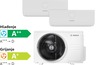 Bosch Climate paket Dual, Climate CL5000M 62/3 E + 4000i unutarnja 2,6kW + 4000i unutarnja 3,5kW