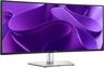 Dell 34" monitor P3425WE, VA WQHD, 100Hz, 5ms, HDMI, DisplayPort, 3x USB, USB-C hub, RJ45, Zakrivljeni