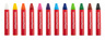 Voštane pastele Eberhard Faber Colori, trokutaste, 12 boja