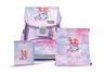 Školska torba set, anatomska, 3u1, Street, ABC FLOWER FAIRY